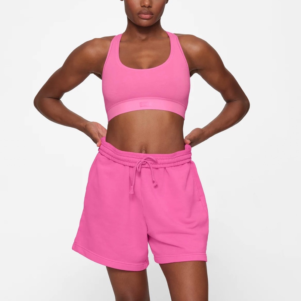 SKIMS Light French Terry Lounge Short